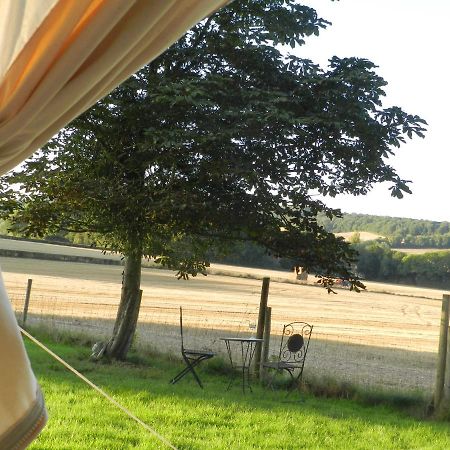 Comfy 4M -Bed Bell Tent With Great Views Hereford Eksteriør bilde